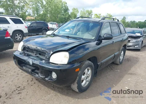 2006 Hyundai Santa Fe Gls z USA, uszkodzony, nr VIN KM8SC13D86U110568